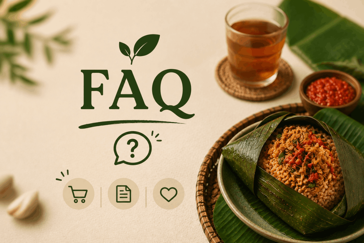 FAQ seputar Nasi bakar enak dan layanan Daun Bakar